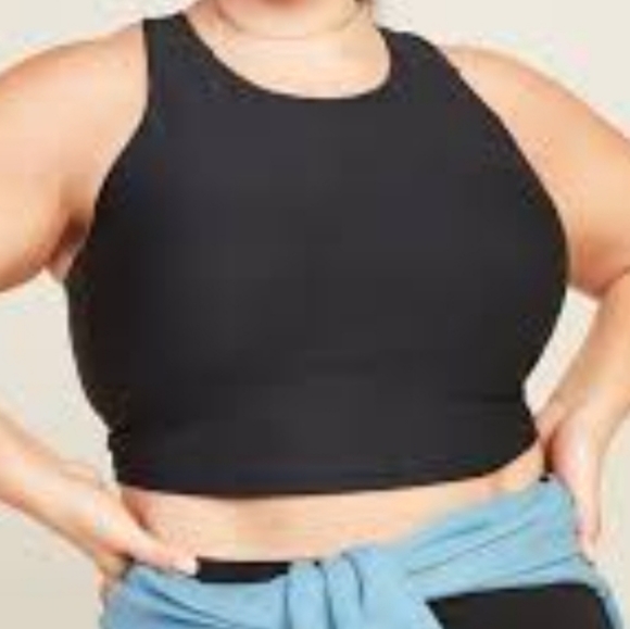 Old Navy, Sports Bra, Light Support Powersoft, Black, Size 3X. - Picture 4 of 4